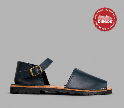 Navy blue Avarcas