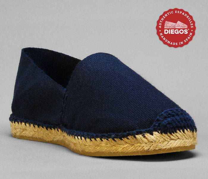 Navy blue espadrilles