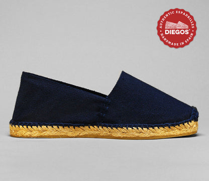 Navy blue espadrilles