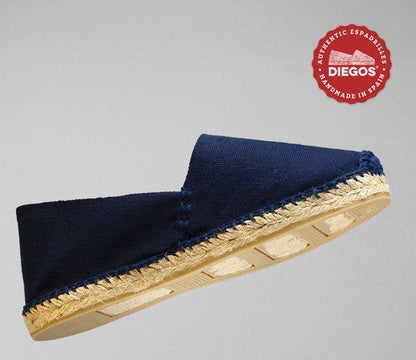 Navy blue espadrilles