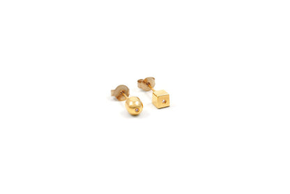 Opposition Stud Earrings