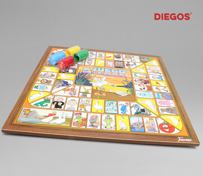 Parchís and Oca game board