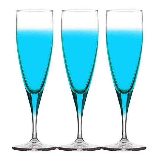 Pasabahce 3 Piece Workshop Lyric Glasses Set - Blue