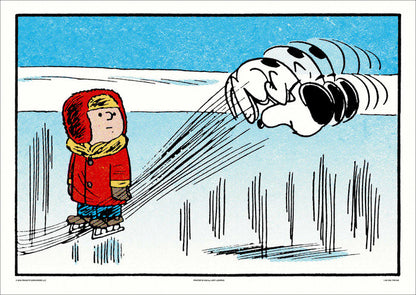 Peanuts Snoopy Flip Poster