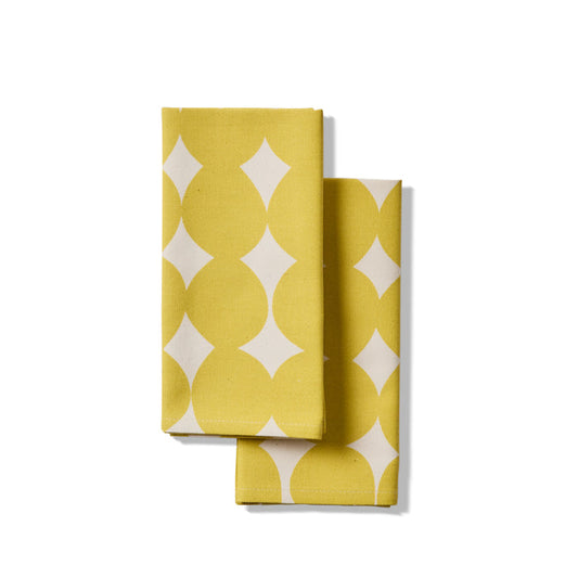Pebble Napkin in Gold (Set of 2)