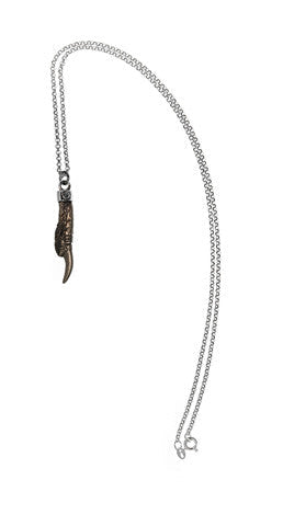 Pukeho Claw Small Necklace, Bronze