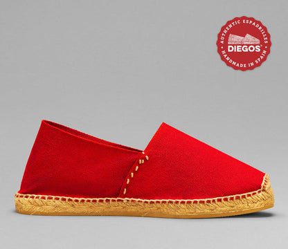 Red espadrilles