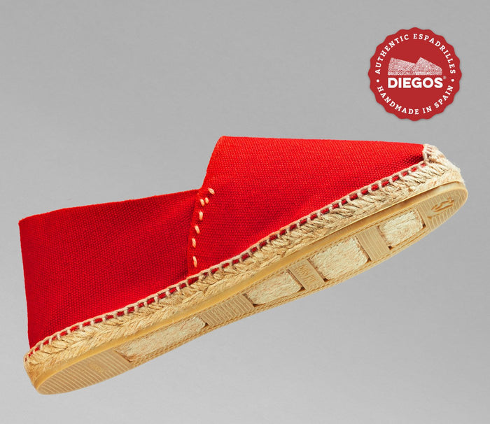 Red espadrilles