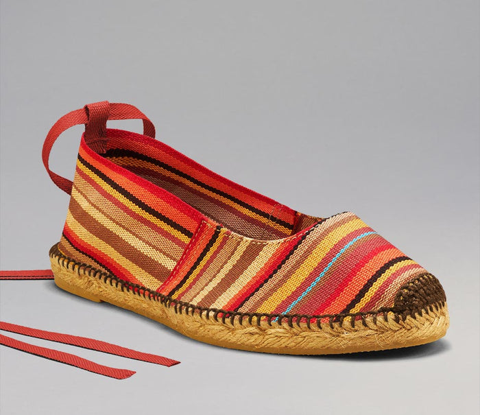 Red stripes Ballerina