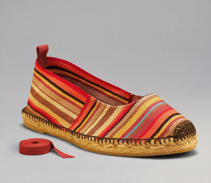 Red stripes Ballerina
