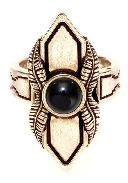 Shield Ring, Brass