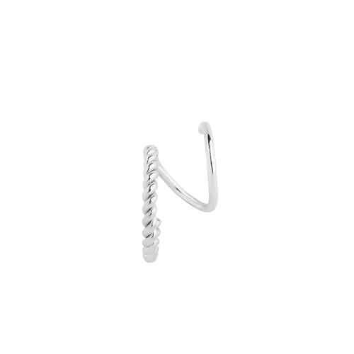 Sofia Twirl Earring, Silver