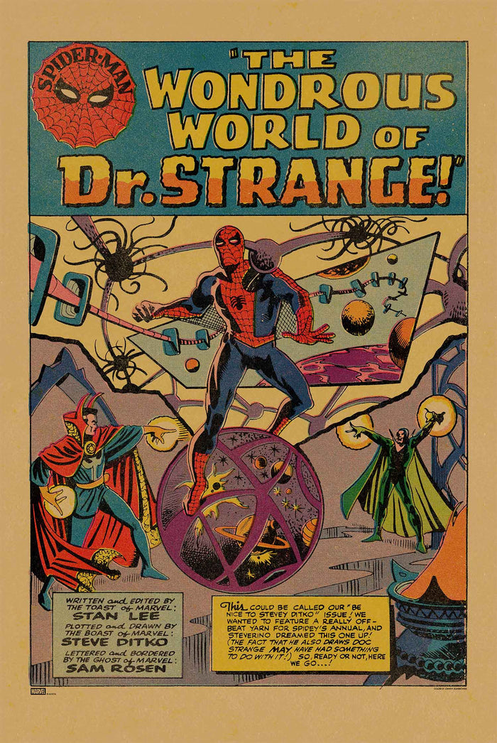 The Amazing Spider-Man, Annual 2: "The Wondrous World of Doctor Strange!" Poster
