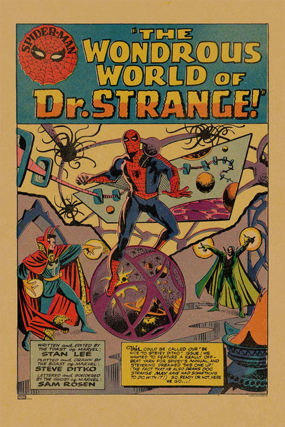The Amazing Spider-Man, Annual 2: "The Wondrous World of Doctor Strange!" Poster