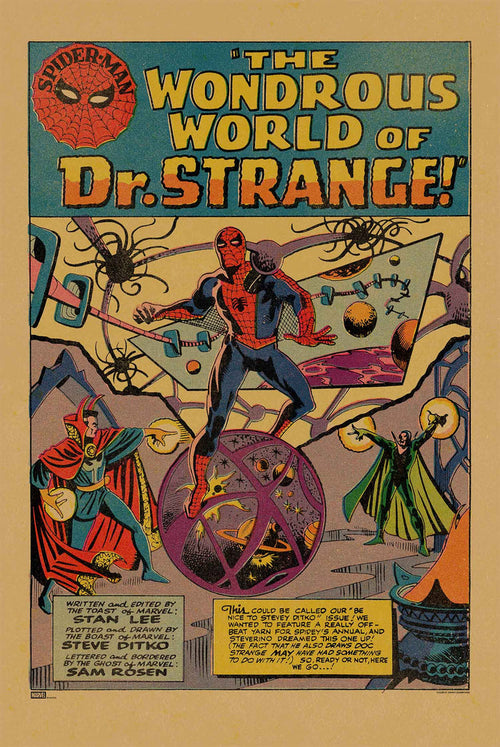 The Amazing Spider-Man, Annual 2: "The Wondrous World of Doctor Strange!" Poster