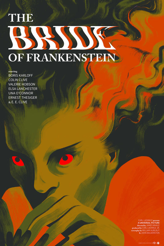The Bride of Frankenstein Variant Poster