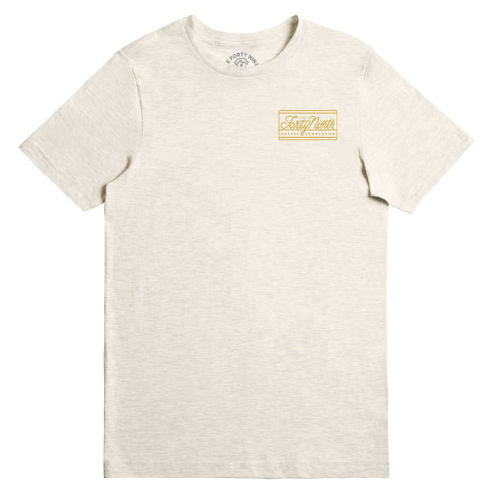 The Standard Logo Oatmeal Heather T-Shirt
