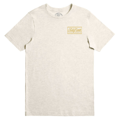 The Standard Logo Oatmeal Heather T-Shirt