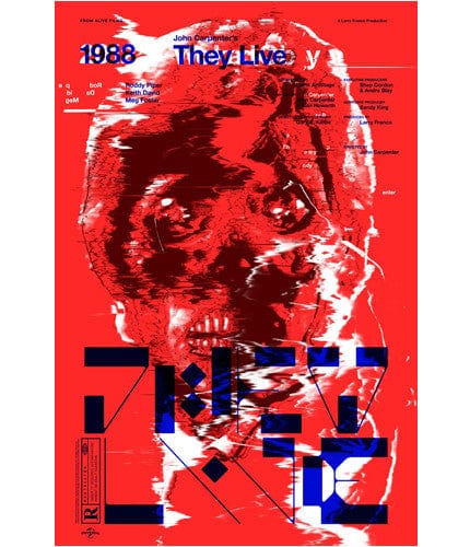 They Live Krzysztof Domaradzki poster