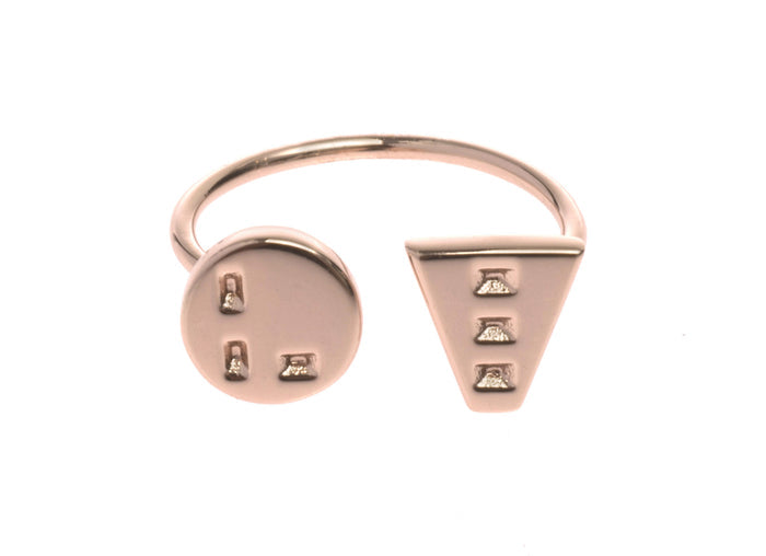 Tough Love Ring, Rose Gold