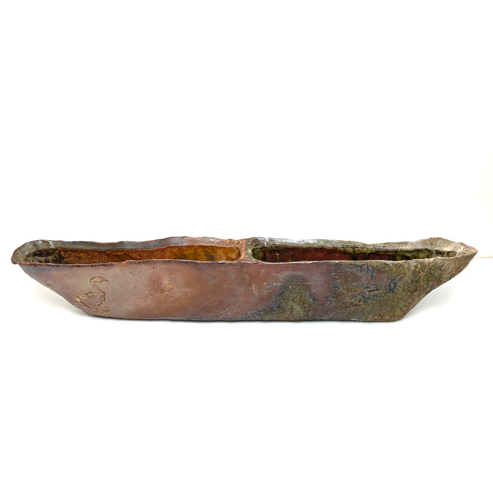 Trough vase