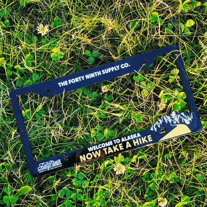 Welcome To Alaska License Plate Frame