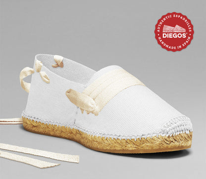 white basque espadrilles