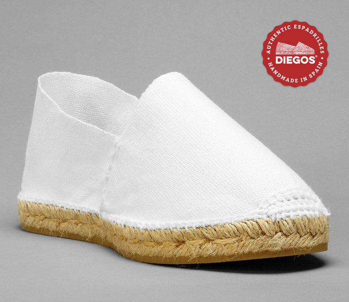 White espadrilles