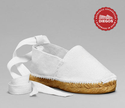White espadrilles