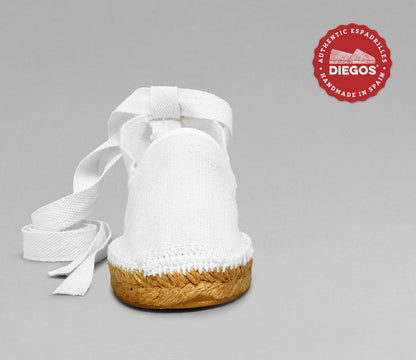 White espadrilles