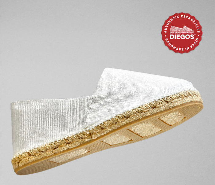 White espadrilles
