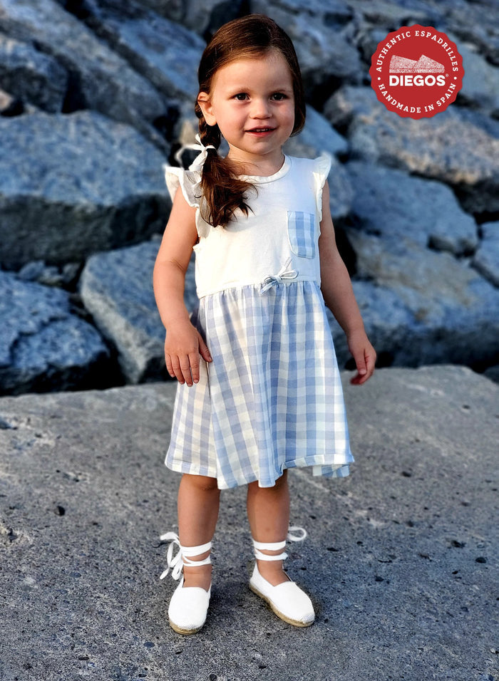 White espadrilles