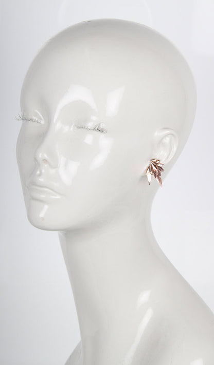 Wing Reverse Earring, Rose Gold